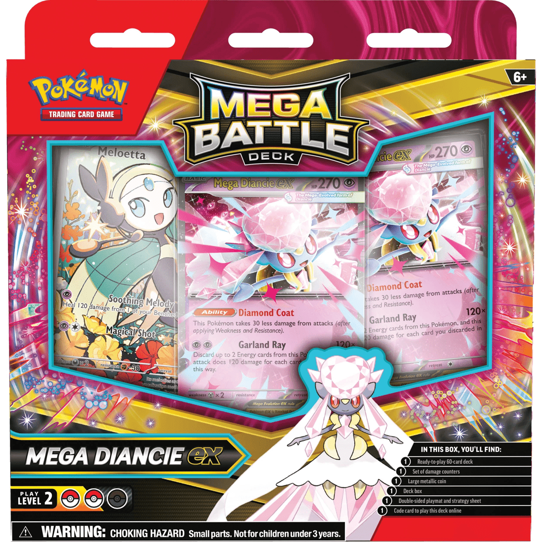 2 Pokemon Trading Card Game: Mega Battle Deck Mega Gengar Ex & Mega Diancie Ex - Assorted, 2 of 7