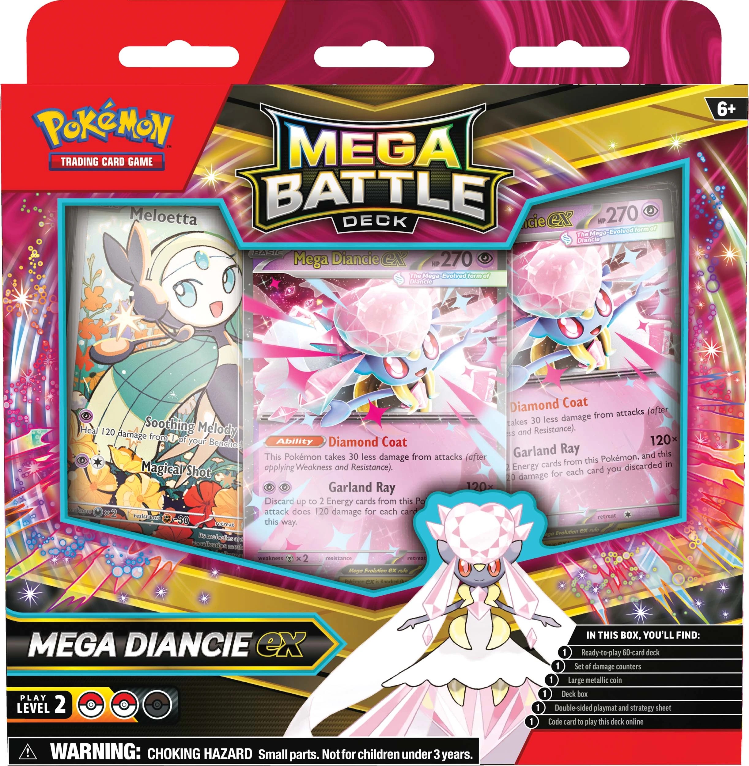 2 Pokemon Trading Card Game: Mega Battle Deck Mega Gengar Ex & Mega Diancie Ex - Assorted, 2 of 7