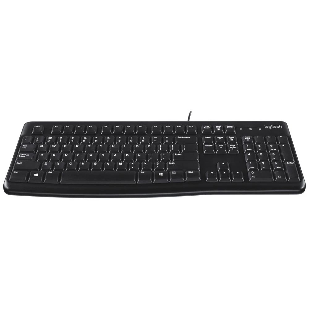 2 Logitech K120 Wired Keyboard Black, 2 of 9